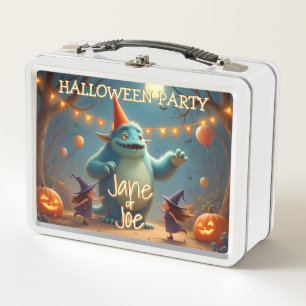 Gelukkig Monster Halloween Feest voor Kinderen