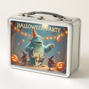 Gelukkig Monster Halloween Feest voor Kinderen