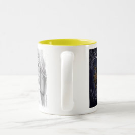 Gelukkig Monster Happy Garden Tweekleurige Koffiemok