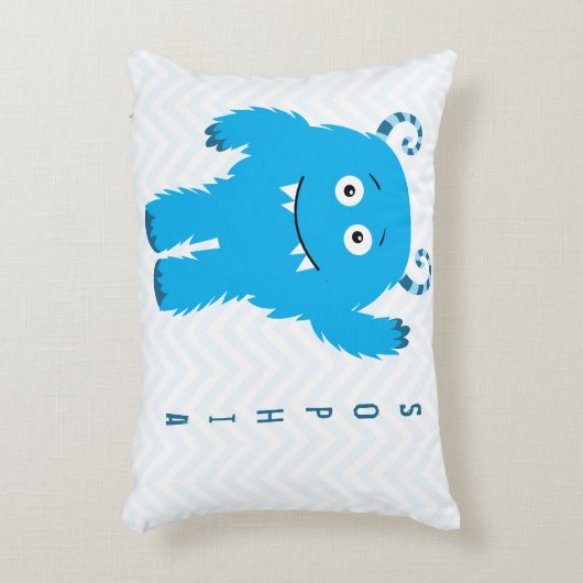 Gelukkig monster met voornaam, kleine jongen accent kussen (Voorkant(Verticaal))