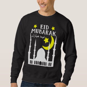 Gelukkig Mubarak voor Eid Al-Fitr of Eid Al-Adha Trui
