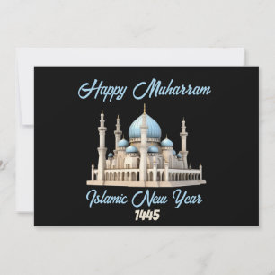 Gelukkig Muharram Islamitisch nieuwjaar Feestdagenkaart