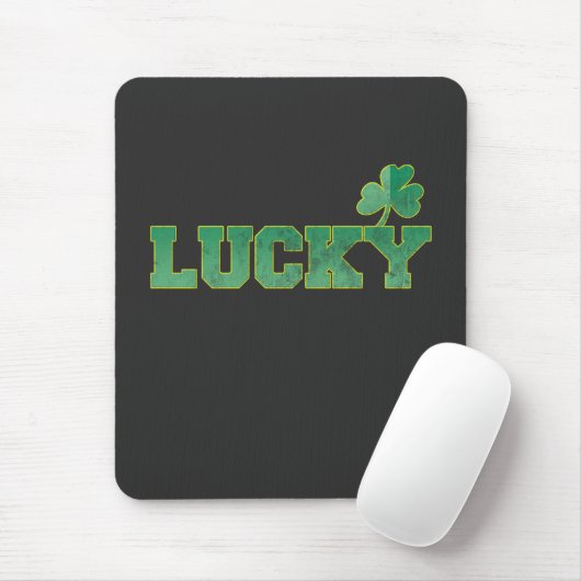 Gelukkig. Muismat (Met muis)