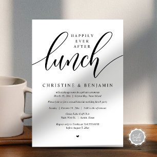 Gelukkig Na de Lunch, Verloving, Modern Script Kaart