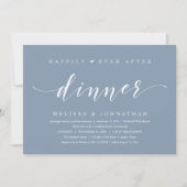 Gelukkig Na Het Diner, Modern Minimalistisch Kaart (Voorkant)