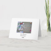 GELUKKIG NIEUW HUIS AANKONDIGING (Achterkant)