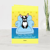 Gelukkig Nieuw Huis! Aankondiging (Achterkant)