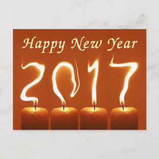 Gelukkig nieuw jaar 2017 feestdagenkaart