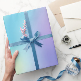 Gelukkig nieuw jaar en gezegend verpakkingspapier cadeaupapier