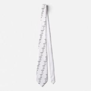 Gelukkig nieuw jaar Kroatisch Glagolitisch lettert Stropdas