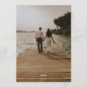 gelukkig nieuw jaar manuscripttekst witte letters feestdagenkaart (Achterkant)