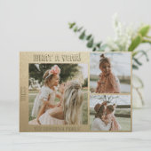 Gelukkig nieuw jaar Persoonlijke foto en tekst Feestdagenkaart (Staand voorkant)