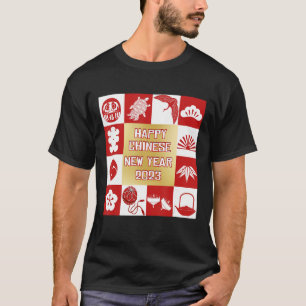 Gelukkig nieuw konijnenjaar 2023 in China T-shirt