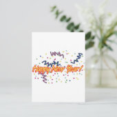 GELUKKIG NIEUW YEAR3 FEESTDAGENKAART (Staand voorkant)