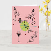 Gelukkig Nieuw Yer Kaart (Gele Bloem)