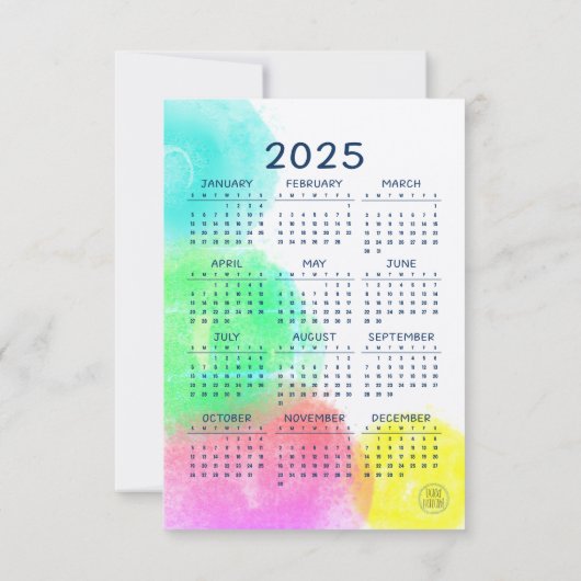 Gelukkig nieuwjaar! (Achterkant)