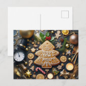 Gelukkig Nieuwjaar 03 Briefkaart (Voorkant / Achterkant)