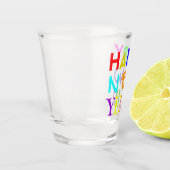 Gelukkig Nieuwjaar 1,5 oz Shotglas Shot Glas (Links)