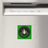 Gelukkig Nieuwjaar 1 magneet (Insitu (Vaatwasser))
