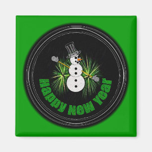 Gelukkig Nieuwjaar 1 Magnet