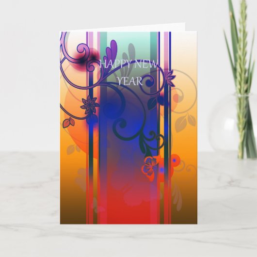 GELUKKIG NIEUWJAAR 2011 FEESTDAGEN KAART (Voorkant)