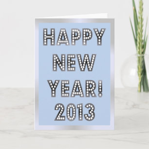 Gelukkig Nieuwjaar 2013 Wenskaarten Feestdagen Kaart