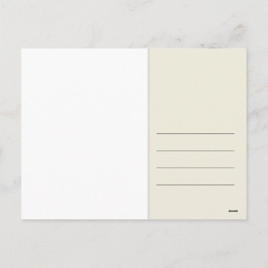 Gelukkig Nieuwjaar 2014 Vuurwerk briefkaart (Achterkant)