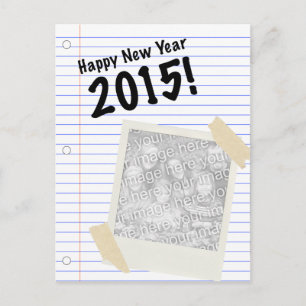 gelukkig nieuwjaar 2015 feestdagenkaart
