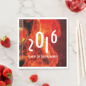 Gelukkig nieuwjaar 2016 Jaar van de Rode Brandaap Servet (Insitu)