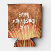 Gelukkig nieuwjaar 2018 blikjeskoeler (Voorkant)