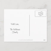 Gelukkig Nieuwjaar 2018 Hot Pink White Star Typogr Feestdagenkaart (Achterkant)