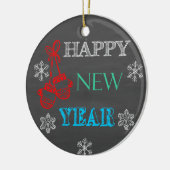 Gelukkig Nieuwjaar 2019 Chalkboard Ornament (Links)