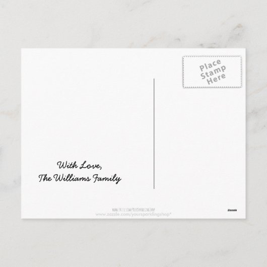 Gelukkig Nieuwjaar 2019 MMXIX Gestreepte Kwanzaa K Feestdagenkaart (Achterkant)