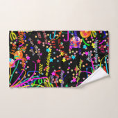 Gelukkig nieuwjaar 2019 van de badkamer bad handdoek (Handdoek)