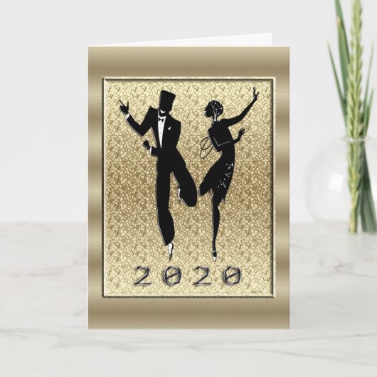 Gelukkig nieuwjaar 2020 kaart (Voorkant)