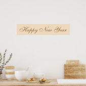 Gelukkig nieuwjaar ~ 2020 poster (Keuken)