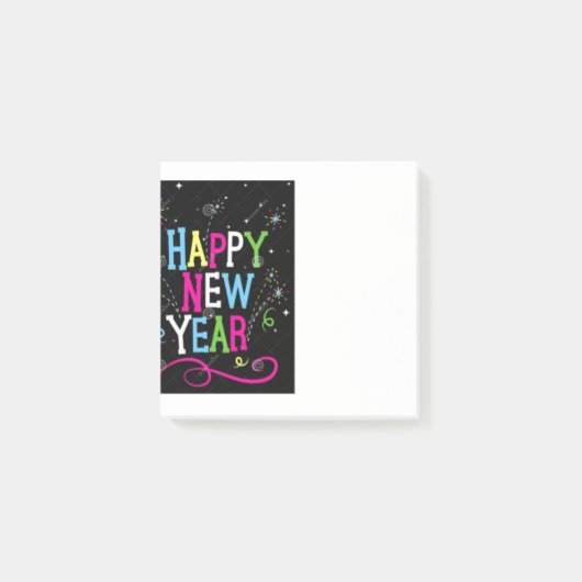 Gelukkig nieuwjaar 2021 post-it® notes (Voorkant)