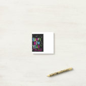 Gelukkig nieuwjaar 2021 post-it® notes (Op bureau)