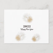 Gelukkig nieuwjaar 2022 feestdagenkaart (Voorkant)