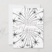 Gelukkig nieuwjaar 2022 feestdagenkaart (Achterkant)