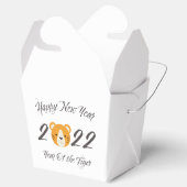 Gelukkig nieuwjaar 2022 Jaar van de tijger Bedankdoosjes (Geopend)