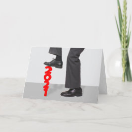 Gelukkig Nieuwjaar 2022 Man verplettert 2021 Feestdagen Kaart