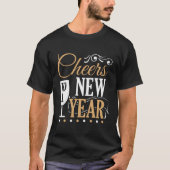 Gelukkig nieuwjaar 2022: nieuwjaarsfeest t-shirt (Voorkant)