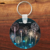 Gelukkig nieuwjaar 2022 sleutelhanger (Voorkant)