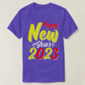 Gelukkig nieuwjaar 2023 2 t-shirt (Design voorkant)