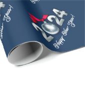 Gelukkig nieuwjaar 2023. Aangepast opvulpapier Cadeaupapier (Rol Hoek)