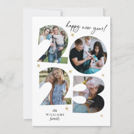 Gelukkig Nieuwjaar 2023 Foto Feestdagenkaart
