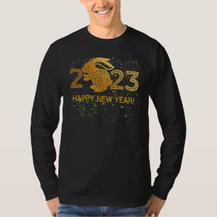 Gelukkig Nieuwjaar 2023 Gelukkig Konijn Nieuwjaar T-shirt