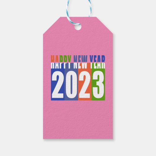 Gelukkig nieuwjaar 2023, grappig cadeaulabel (Achterkant)