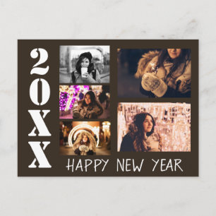 Gelukkig Nieuwjaar 2023 Groeten 5 Foto Collage Briefkaart